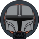 Funko Pop! Star Wars: Across The Galaxy: The Mandalorian Holding Grogu - Incluye PIN, Acabado Cromado - Amazon Exclusive