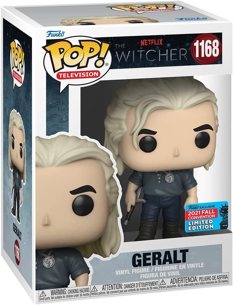 Funko Pop! TV: The Witcher - Geralt - 2021 Fall Convention Limited Edition