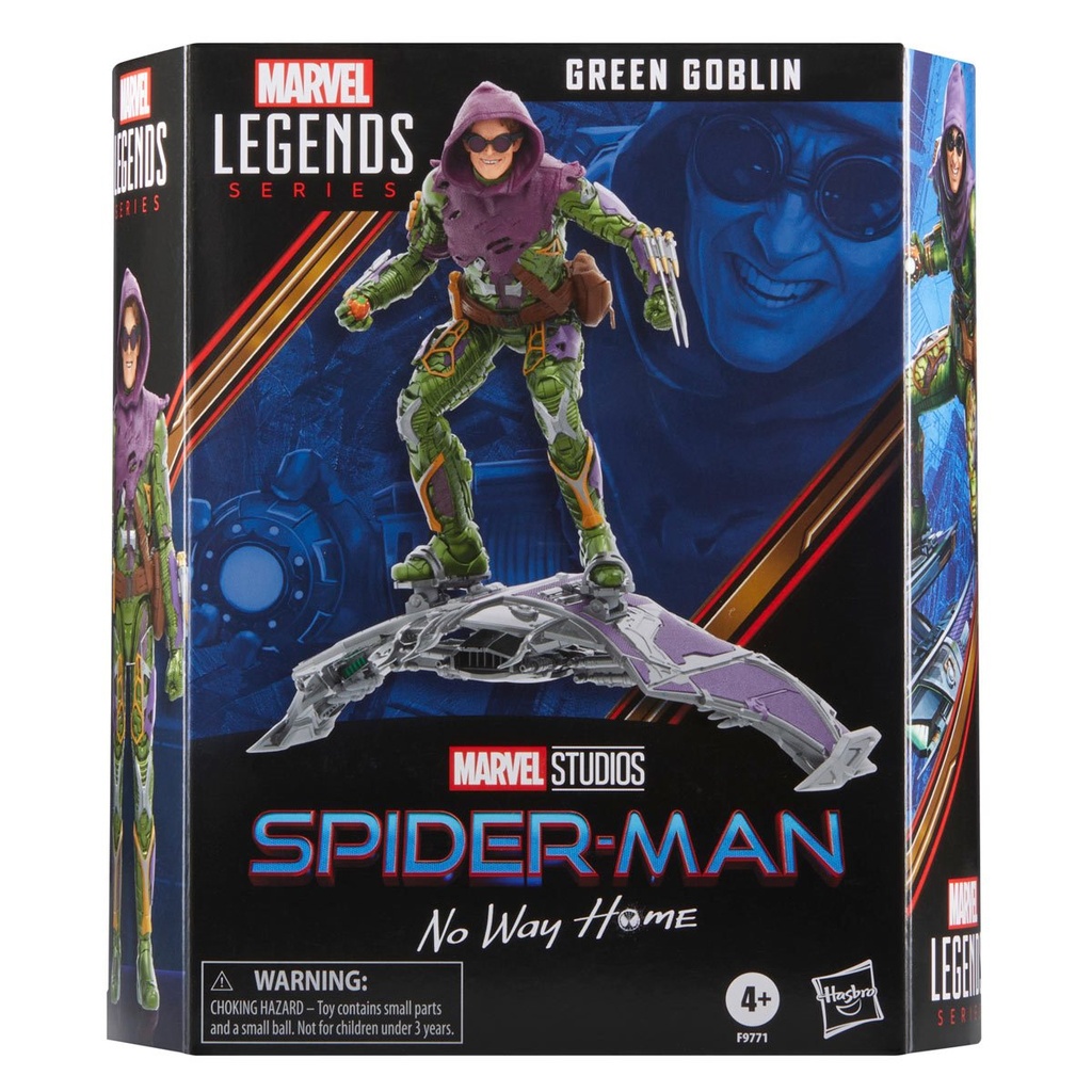 Hasbro Spider-Man Marvel Legends Series Spider-Man: No Way Home Green Goblin Deluxe 6" Preventa