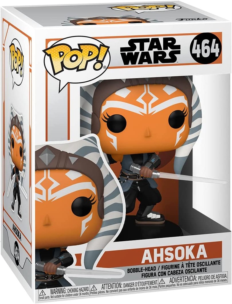 Funko Pop! Star Wars: Ahsoka con sables