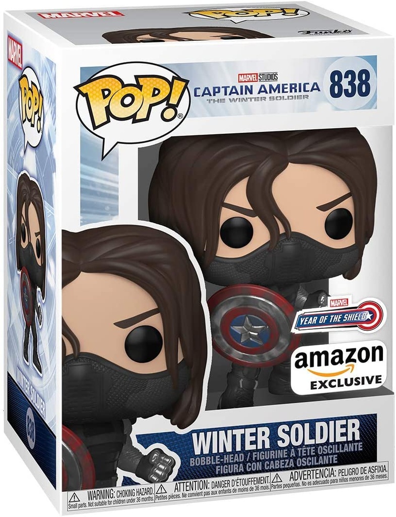 Funko Pop! Marvel: Year OfThe Shield - Winter Soldier, Amazon Exclusive