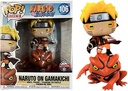 Funko Pop! 6 pulgadas - Anime - Naruto Shippuden - Naruto on Gamakichi 106