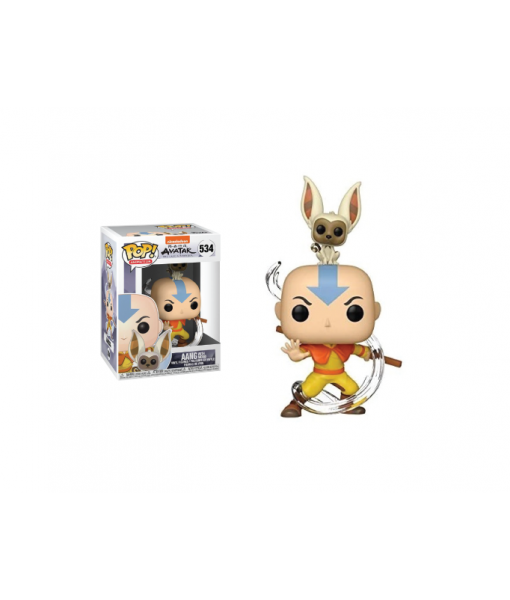 Funko Pop! Avatar: The Last Airbender - Aang With Momo 534