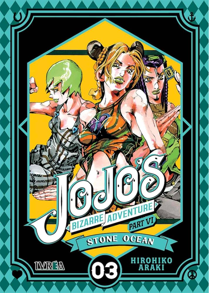 Jojo's Bizarre Adventure 6x03 - Stone Ocean Manga