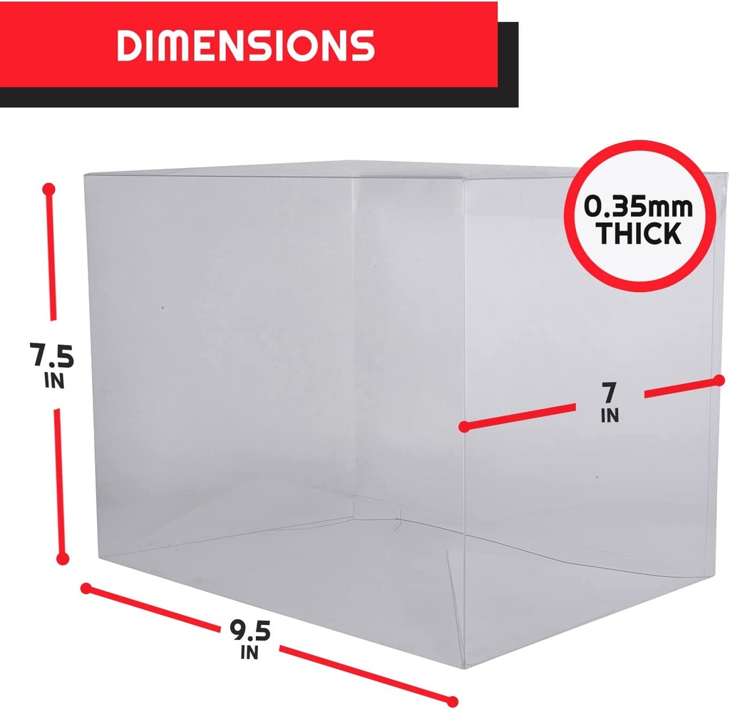 Caja Protectora Funko Rides Transparente Armable