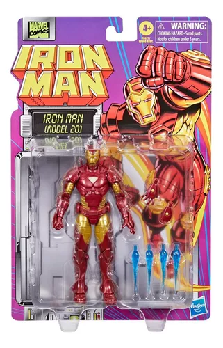 Marvel Legends Series - Iron Man Modelo 20 Retro 