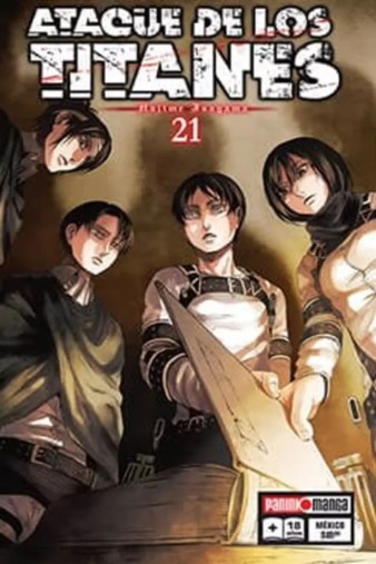 Ataque de los Titanes SNK N. 21 - Manga Attack on Titan