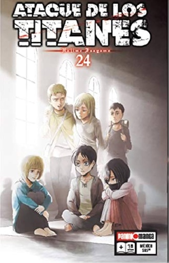 Ataque de los Titanes SNK N. 24 - Manga Attack on Titan