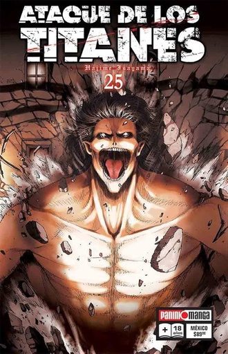 Ataque de los Titanes SNK N. 25 - Manga Attack on Titan