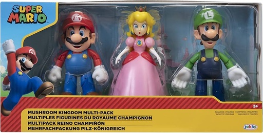 Jakks Nintendo Super Mario - Mushroom Kingdom Multipack