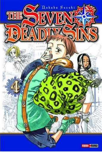 The seven deadly sins N. 4 Manga Nanatzu no taizai