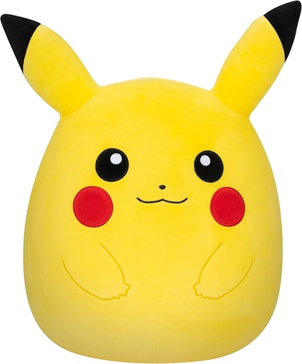 Squishmallows Pokemon Pikachu - Peluche felpa 14 Pulgadas ultrasuave