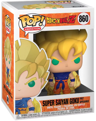 Funko Pop! Dragon Ball Z - Super Saiyan Goku First Appearance 860