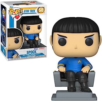 Funko Pop! TV: Pops with Purpose Rivet Star Trek - Spock in Chair