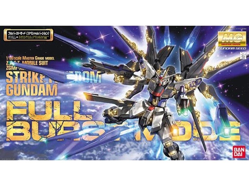 BANDAI Hobby Gunpla - Strike Freedom Gundam - Full Burst Mode Escala 1/100 - Master Grade Kit