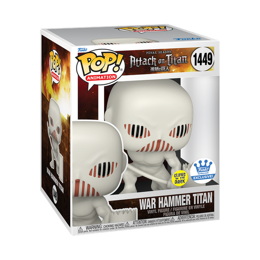 Funko Pop! Attack on Titan - Super War Hammer Titan (Glow) 1449