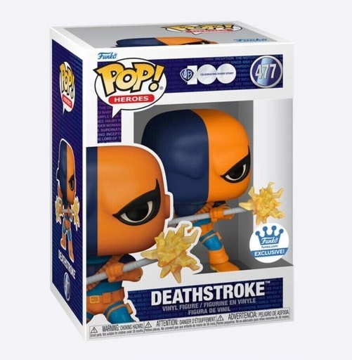 Funko Pop! DC Comics - Deathstroke with Bo Staff 477