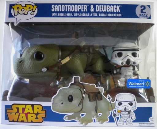 Funko Pop! Star Wars -Sandtrooper & Dewback 2 Pack 
