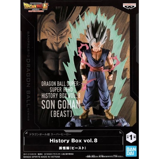 BANDAI Dragon Ball Super - Son Gohan Beast - History Box Vol 8